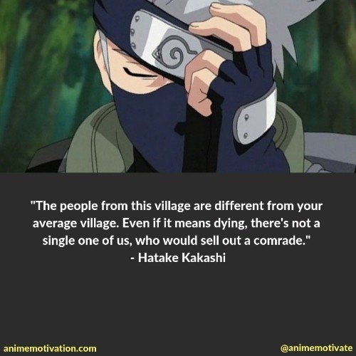 hatake kakashi quotes 6