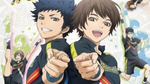 cheer boys anime characters cheerful