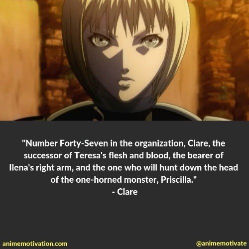 clare quotes claymore 5