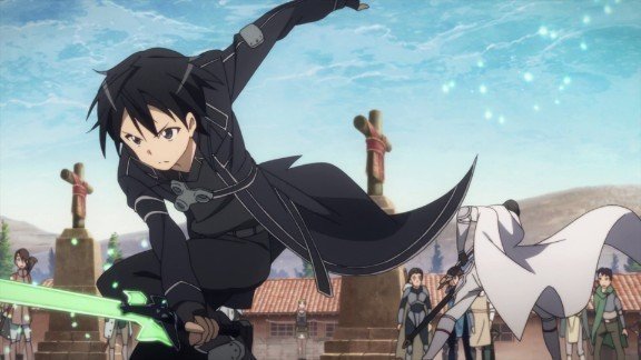 kirito the black swordsman episode 8