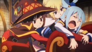 megumin aqua and darkness konosuba