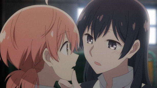 bloom into you lesbian anime