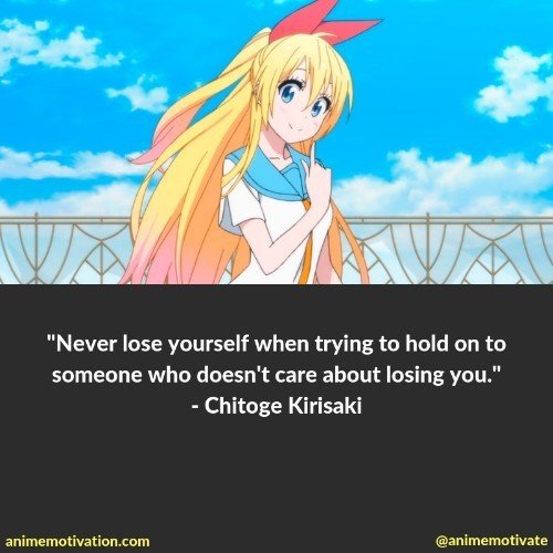 chitoge kirisaki quotes