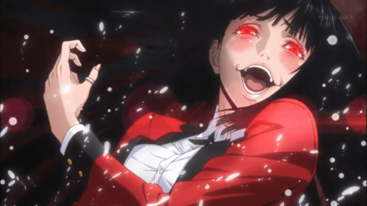 kakegurui compulsive gambler anime wallpaper