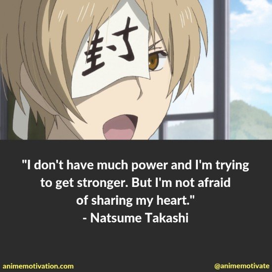natsume takashi quotes 9
