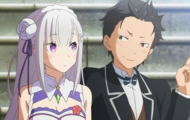 subaru and emilia re zero