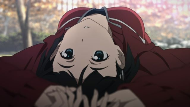 suguha kirigaya laying down