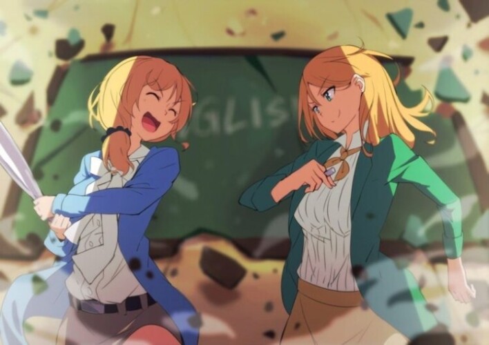 anime teachers wallpaper