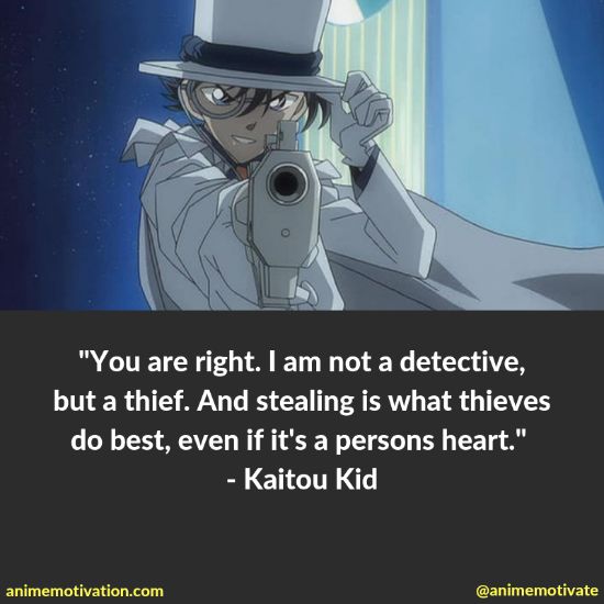 kaitou kid quotes 6