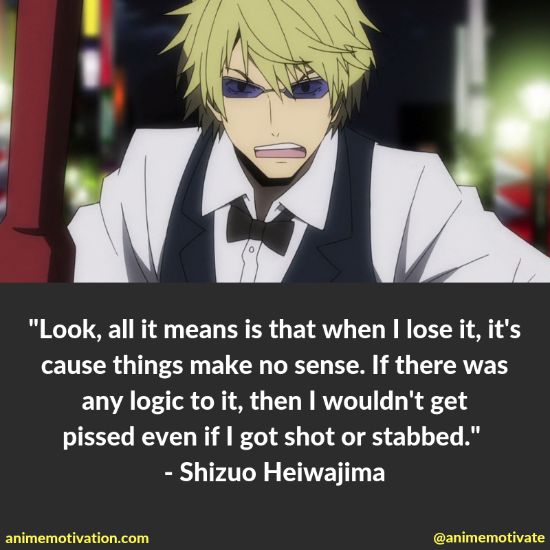 shizuo heiwajima quotes 3