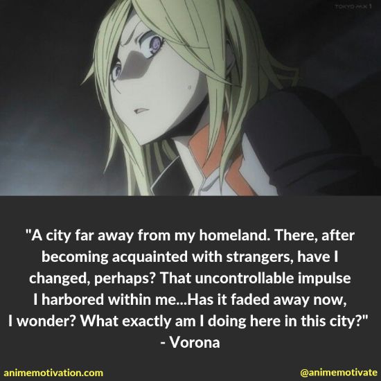 vorona quotes durarara 2