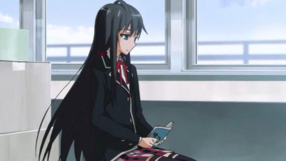 yukinoshita yukino reading