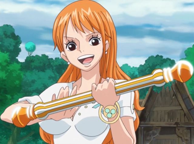 nami one piece anime girl