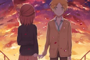 one week friends anime wallpaper isshuukan friends