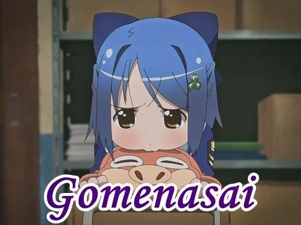 Gomenasai anime