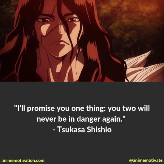 Tsukasa Shishio quotes