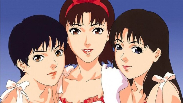 perfect blue anime girls wallpaper