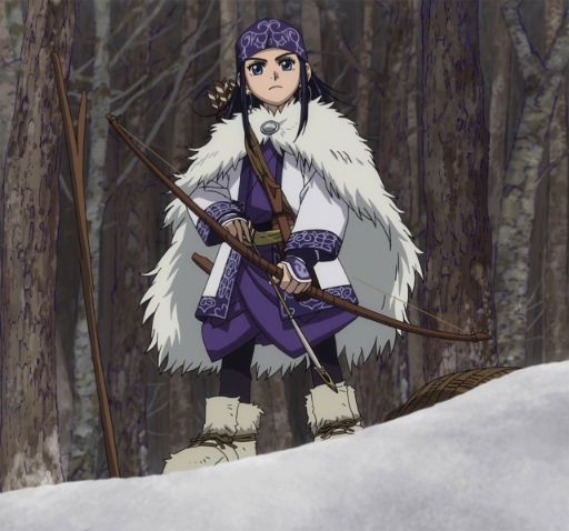 asirpa protagonist golden kamuy