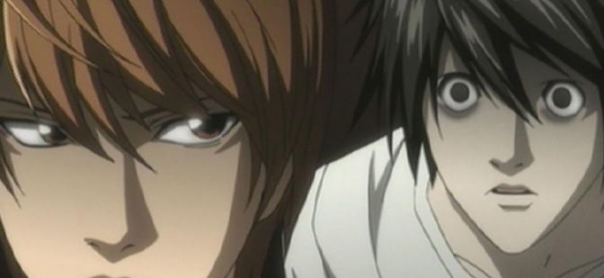 death note anime L and kira e1569605005900