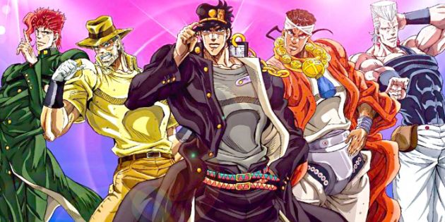 jojos bizarre adventure anime