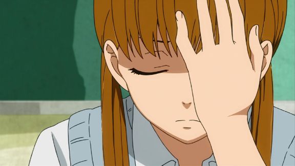 shizuku mizutani facepalm