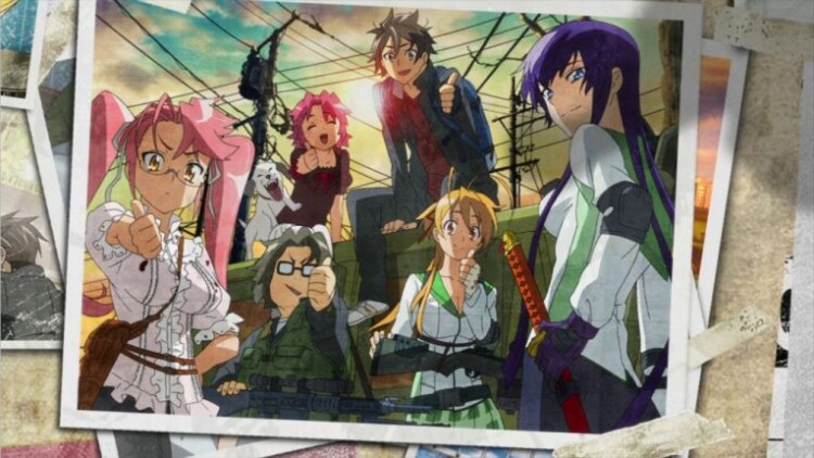 high school of the dead wallpaper