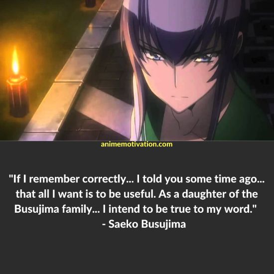 saeko busujima quotes 2