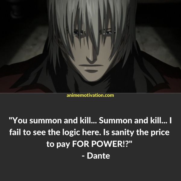 dante quotes devil may cry 6