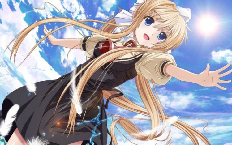 air anime wallpaper cute