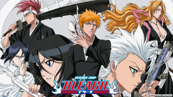 Bleach anime characters soul reapers