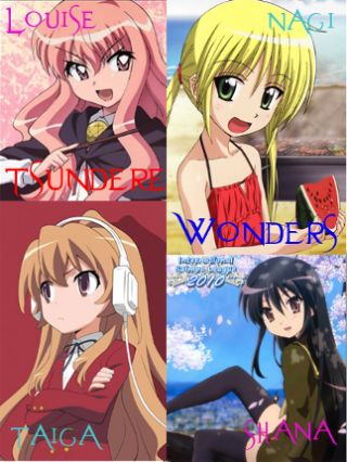 four tsundere wonders