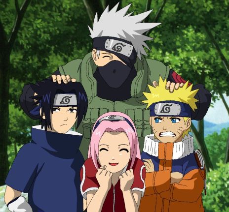 naruto team kakashi characters