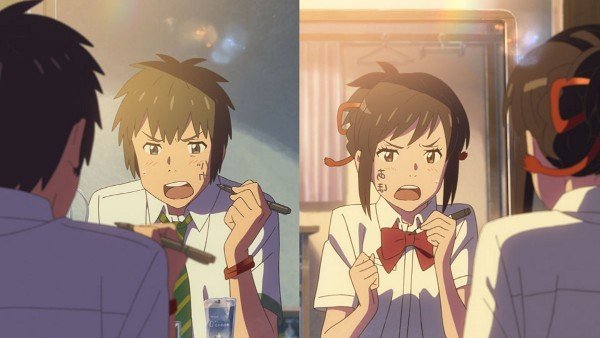 kimi no na wa anime characters movie