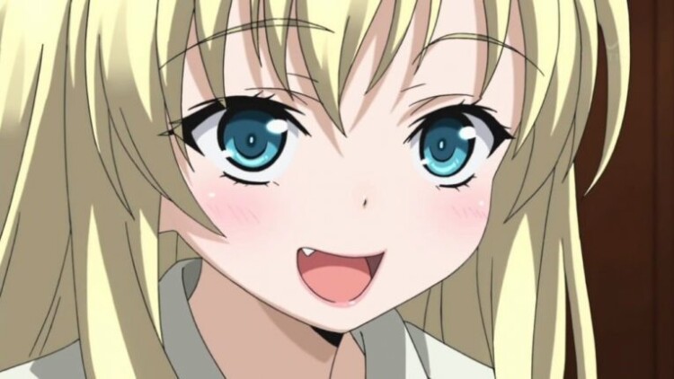 sena anime fang cute