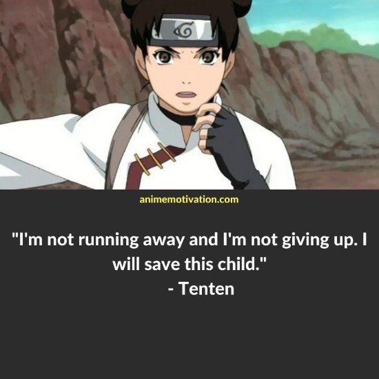 Tenten quotes naruto 1