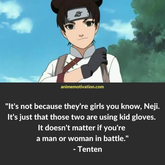 Tenten quotes naruto 8