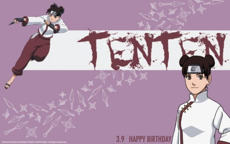 tenten naruto anime wallpaper