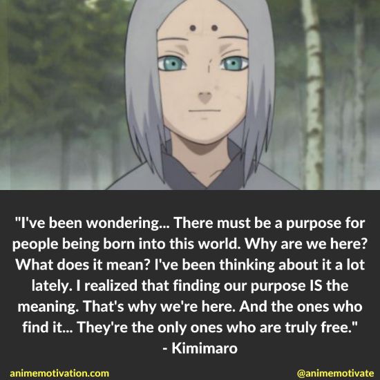 Kimimaro quotes naruto 1