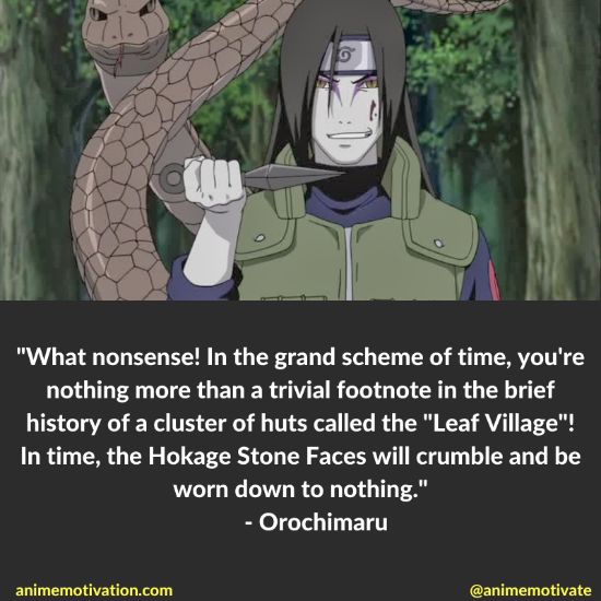 orochimaru quotes naruto 5