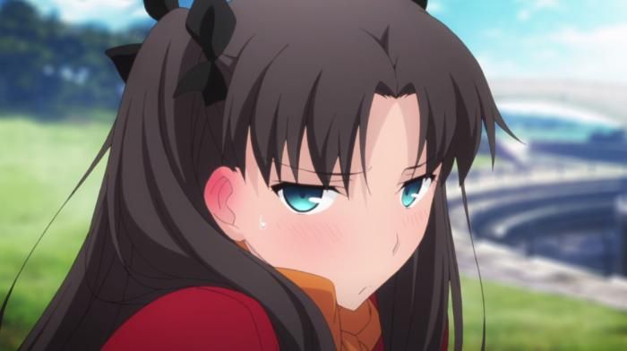 rin tohsaka blush