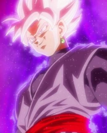 black goku rose powerful