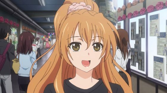 kaga kouko golden time orange hair