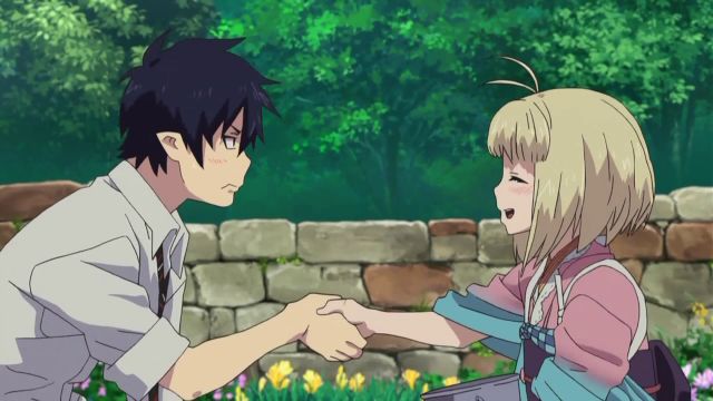 rin okumura and shiemi