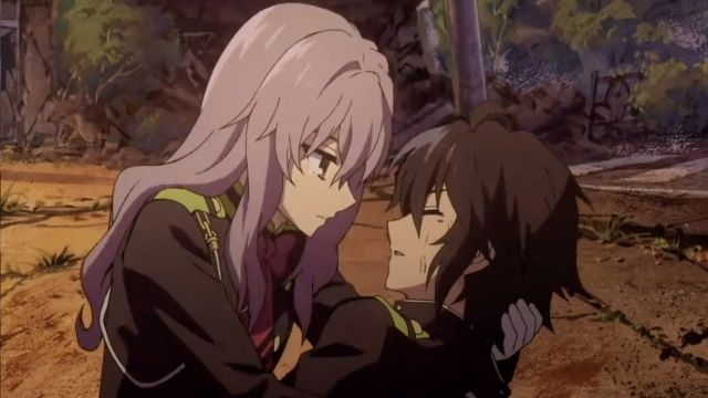 shinoa and yuu owari no seraph