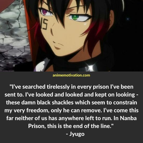 Jyugo nanbaka quotes