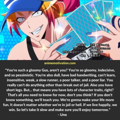 Uno nanbaka quotes 2