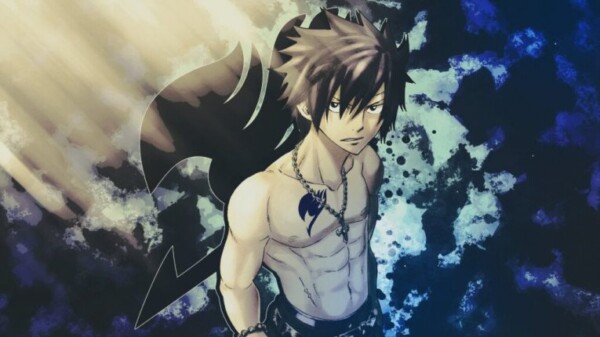 Fondo de pantalla de Anime Fullbuster gris
