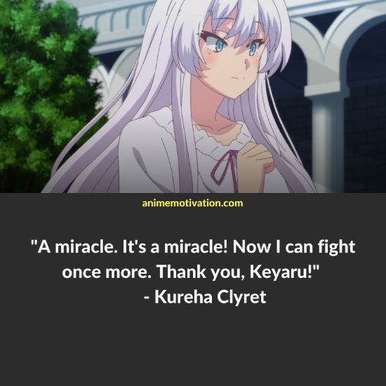 Kureha Clyret quotes redo of healer