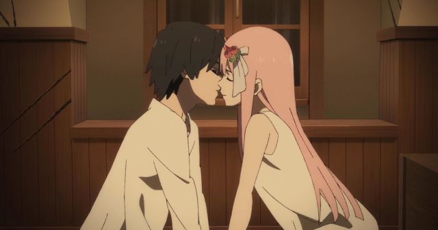 18+ Anime Shows With Lots Of Kissing Scenes And Romance 35 zero two and hiro