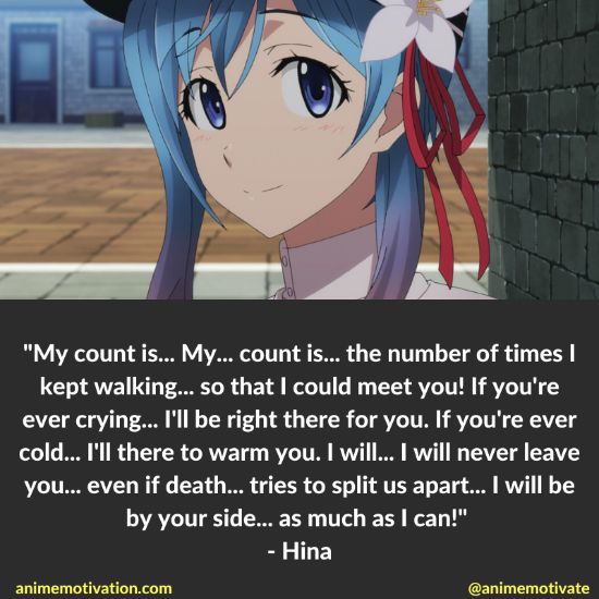 Hina quotes plunderer